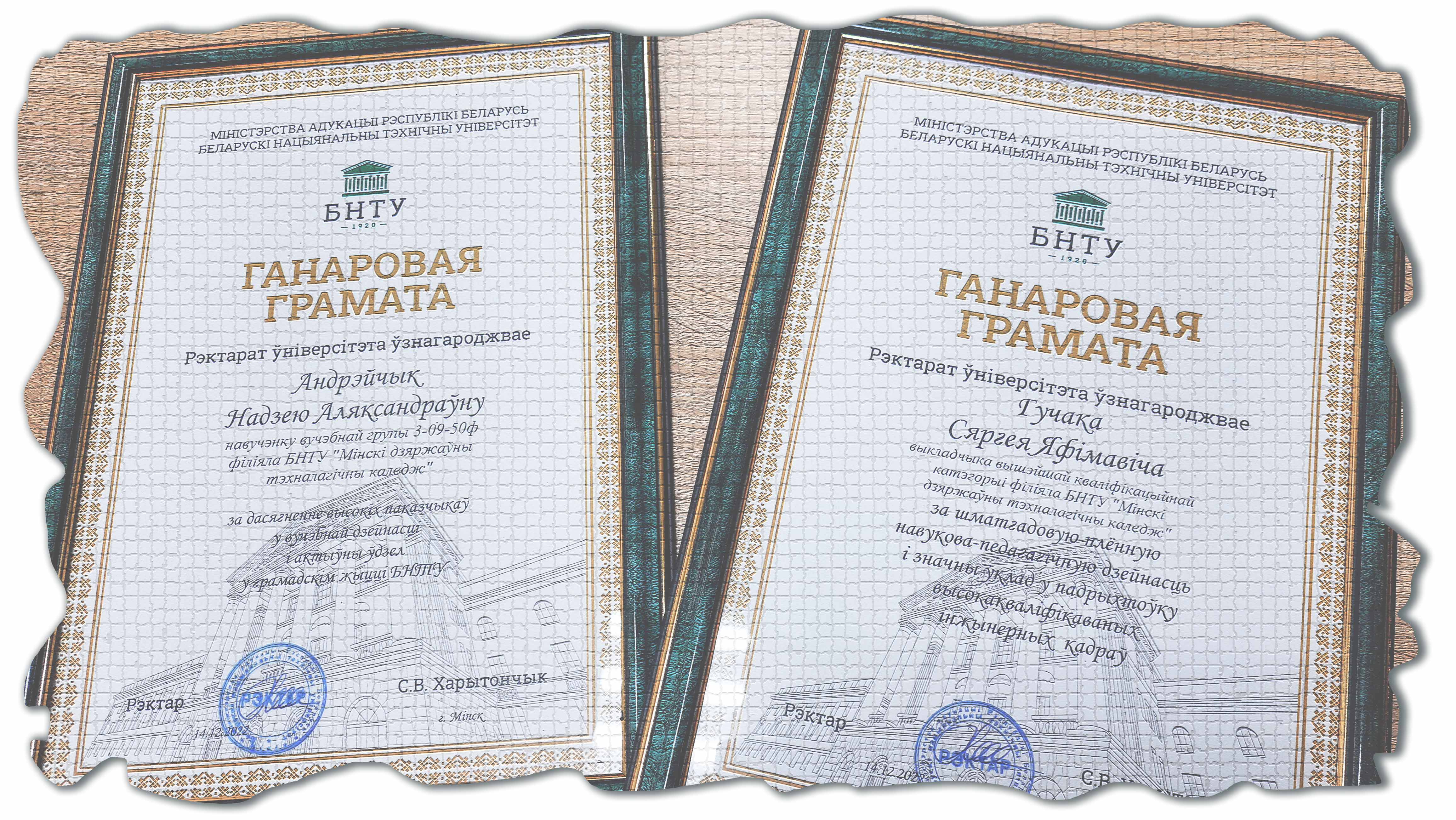 Заслуги и достижения наших коллег