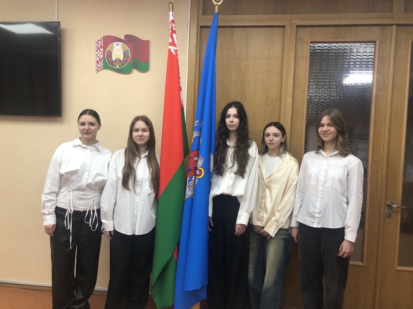 Занятия знаменной группы