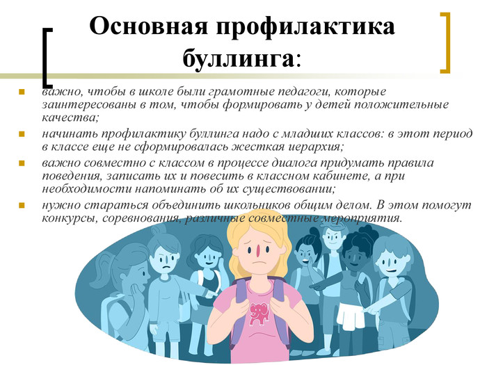 osnovnaya profilaktika bullinga